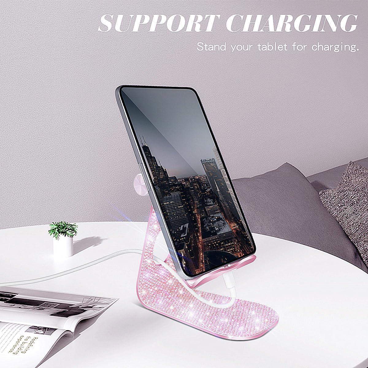 Soporte de Tableta Ajustable Erolagomat Rosa 4-13"