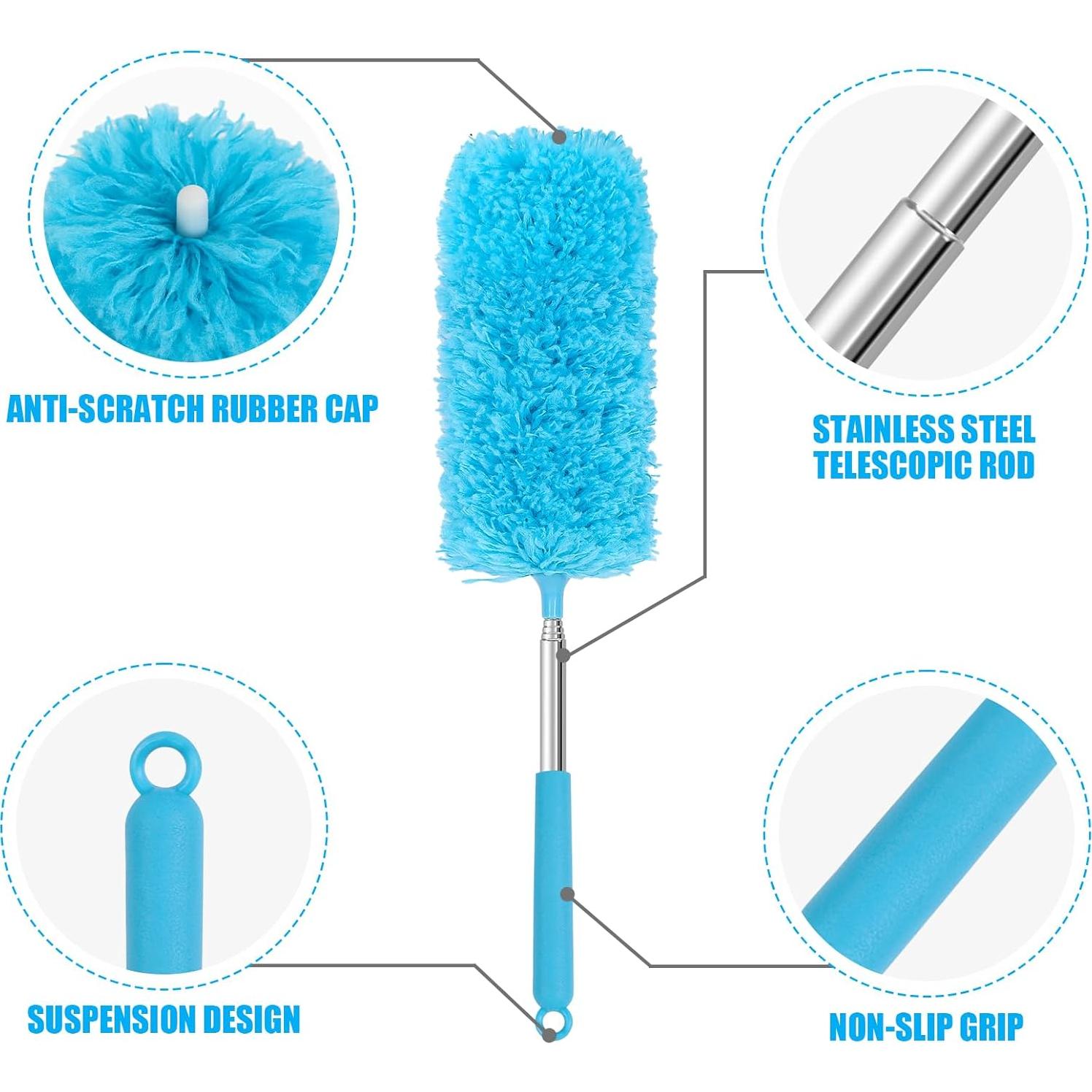 Mini Plumero Telescópico TIMIVO de Microfibra 2 Piezas