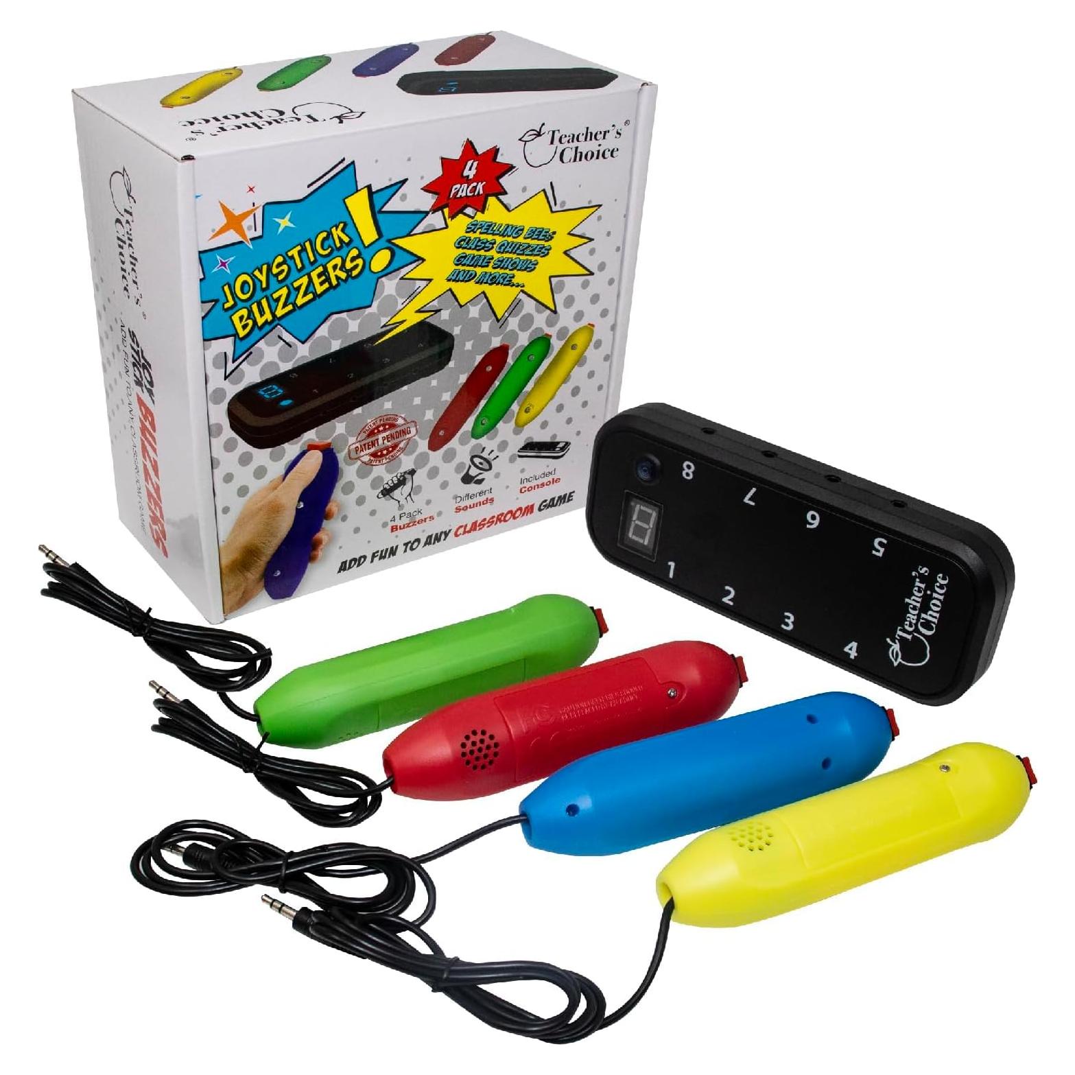 Sistema de Juego Teacher's Choice con Buzzer y Joystick