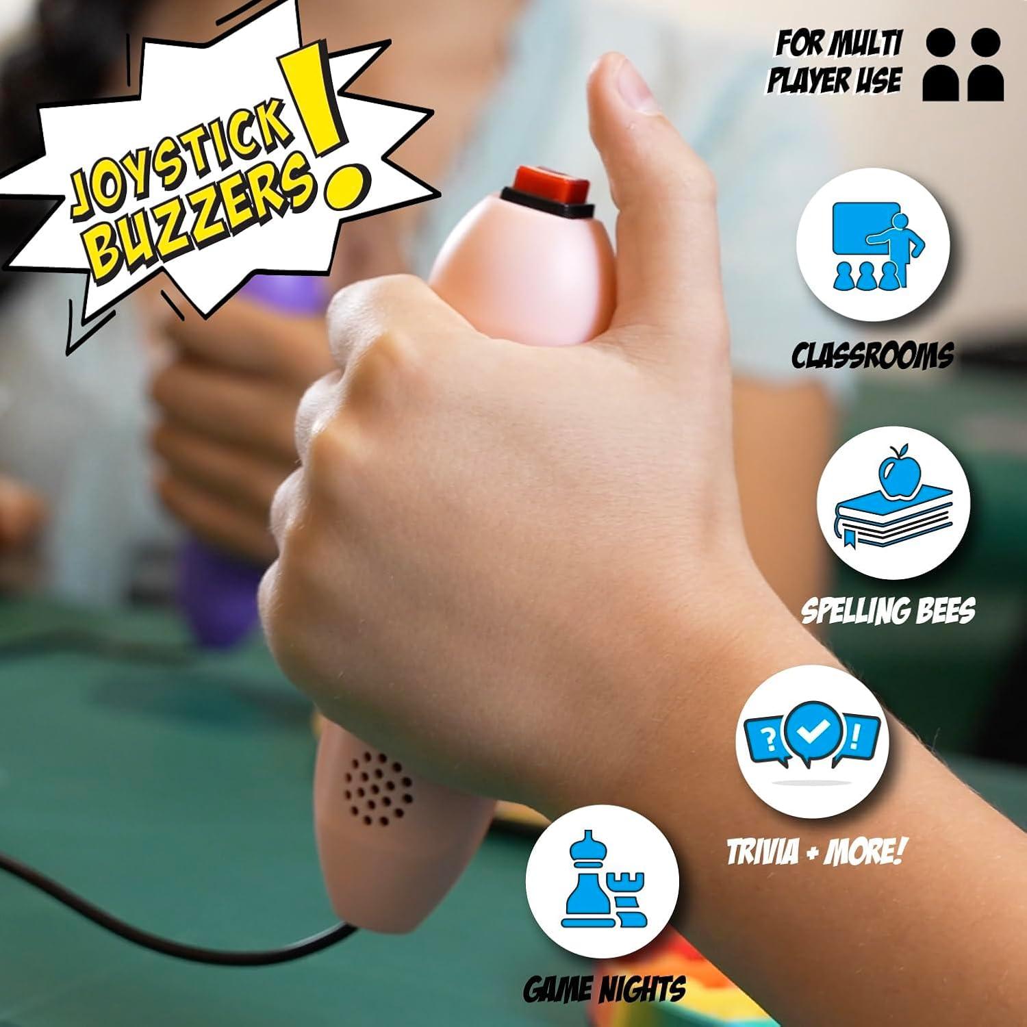 Sistema de Juego Teacher's Choice con Buzzer y Joystick