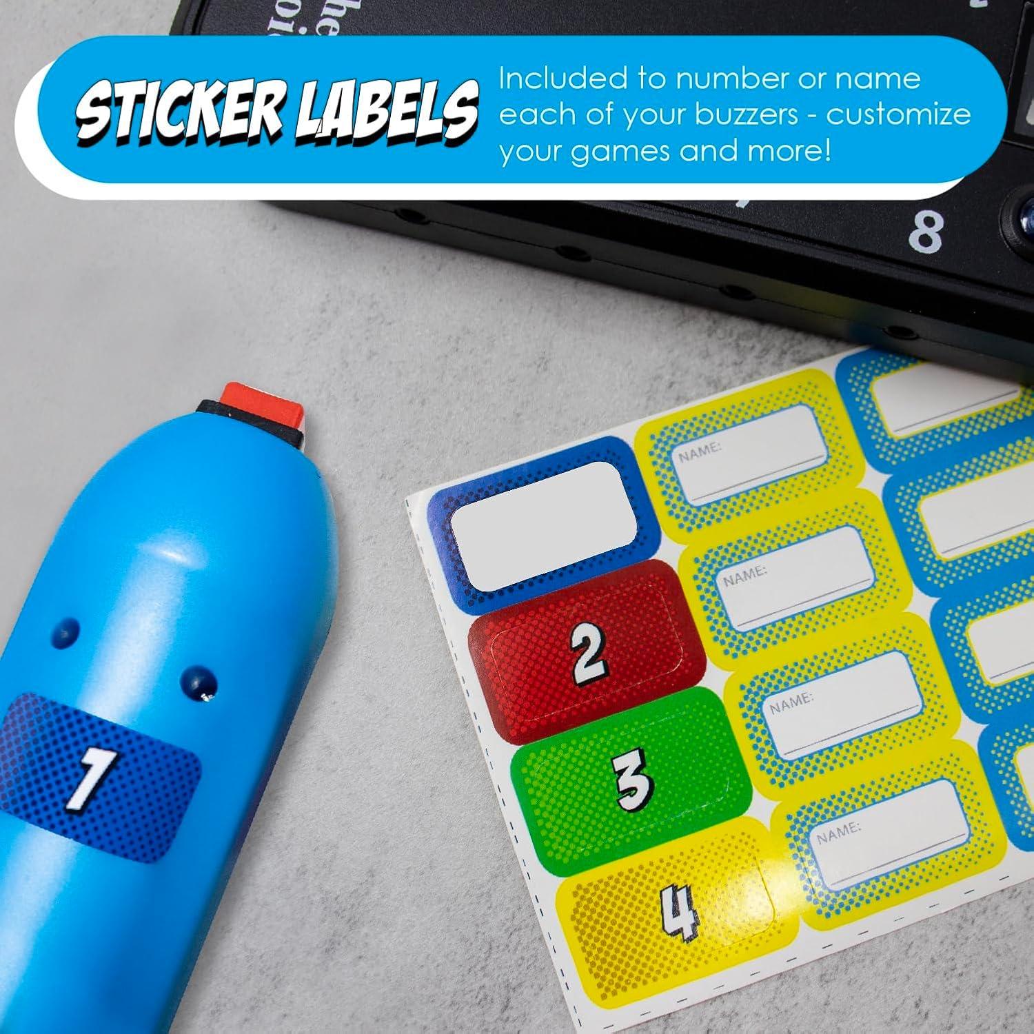 Sistema de Juego Teacher's Choice con Buzzer y Joystick