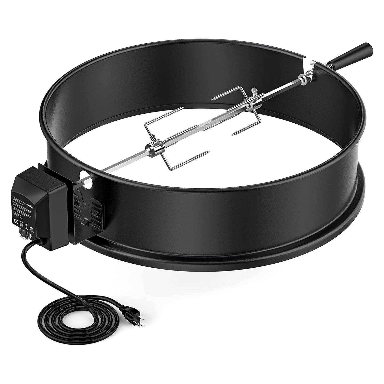 onlyfire Kit Rotisserie para Parrilla Weber 22.5" Carbón