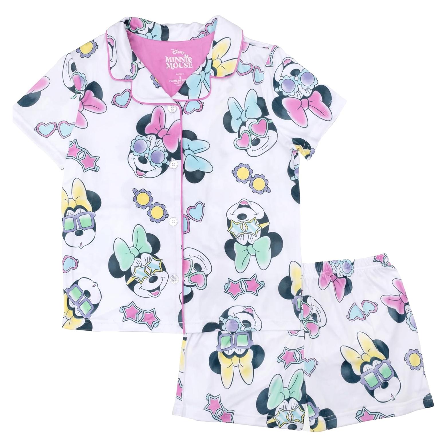 Pijama 2 Piezas Disney Minnie Mouse Niñas 2T Suave