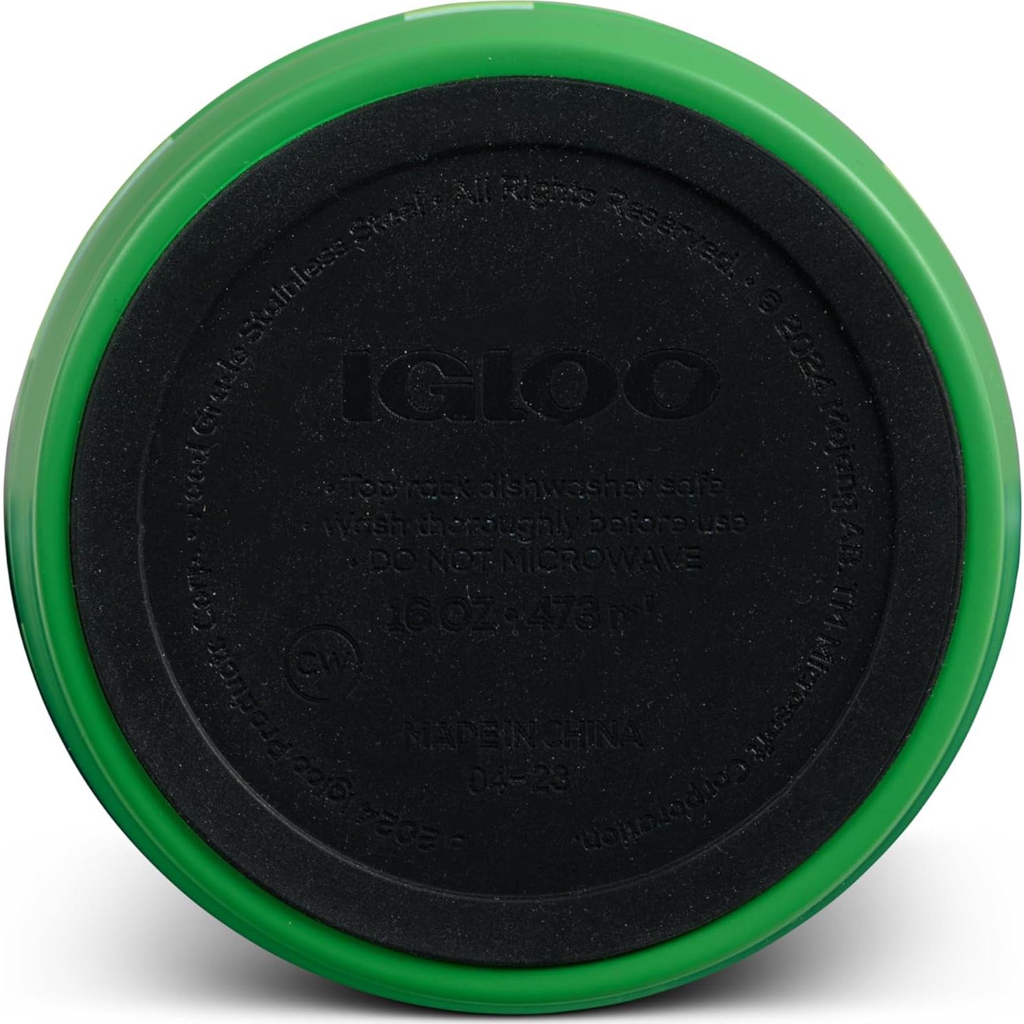 Botella de Agua Igloo Creeper 473 ml Acero Inoxidable Reutilizable