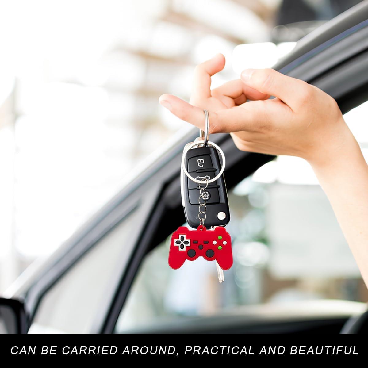 Llavero de Controlador de Videojuego SHMZK 12 Piezas PVC