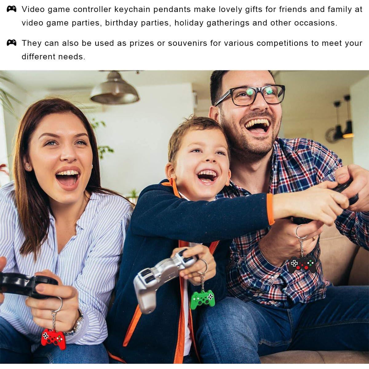 Llavero de Controlador de Videojuego SHMZK 12 Piezas PVC