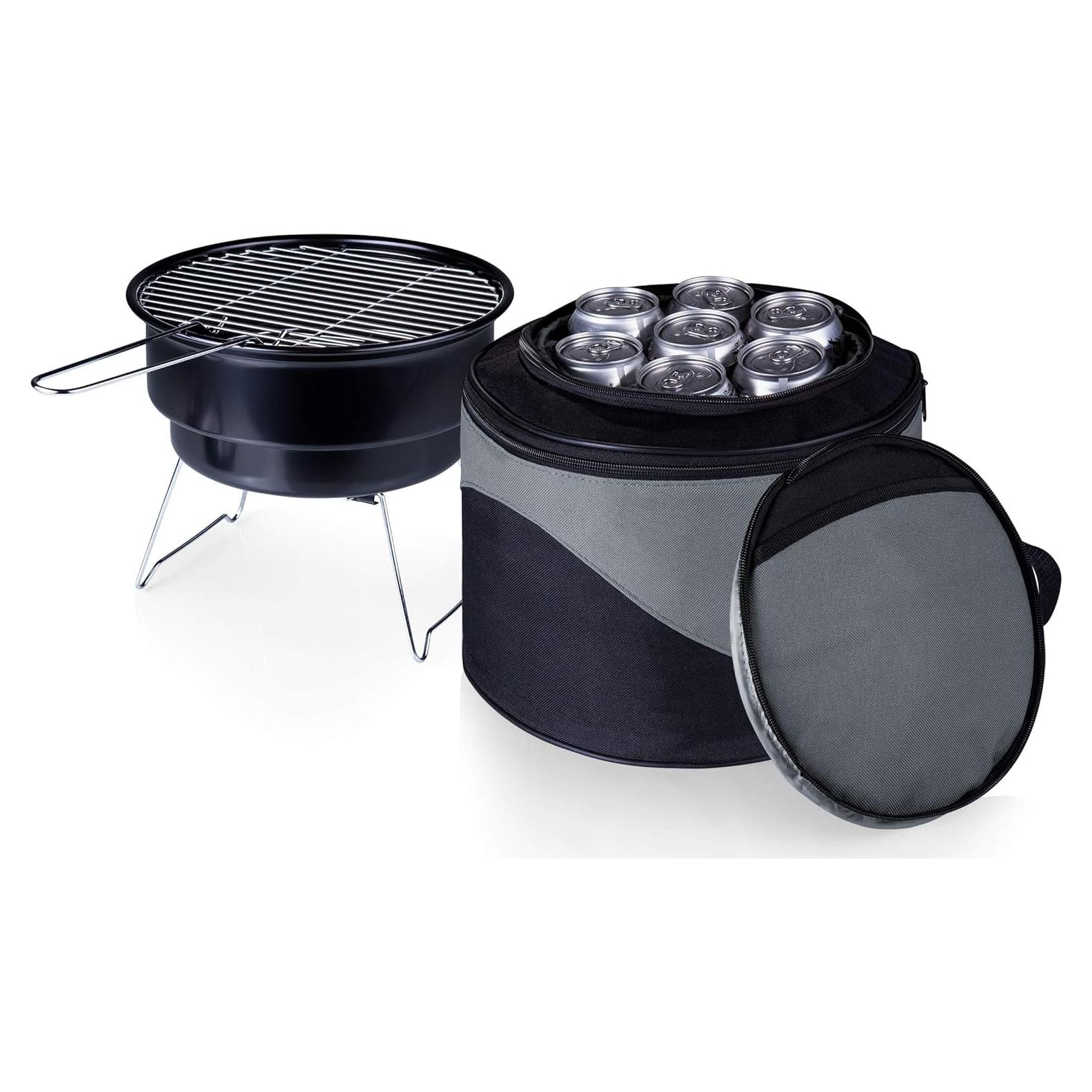 Parrilla Portátil ONIVA 10" y Enfriador 6 Latas