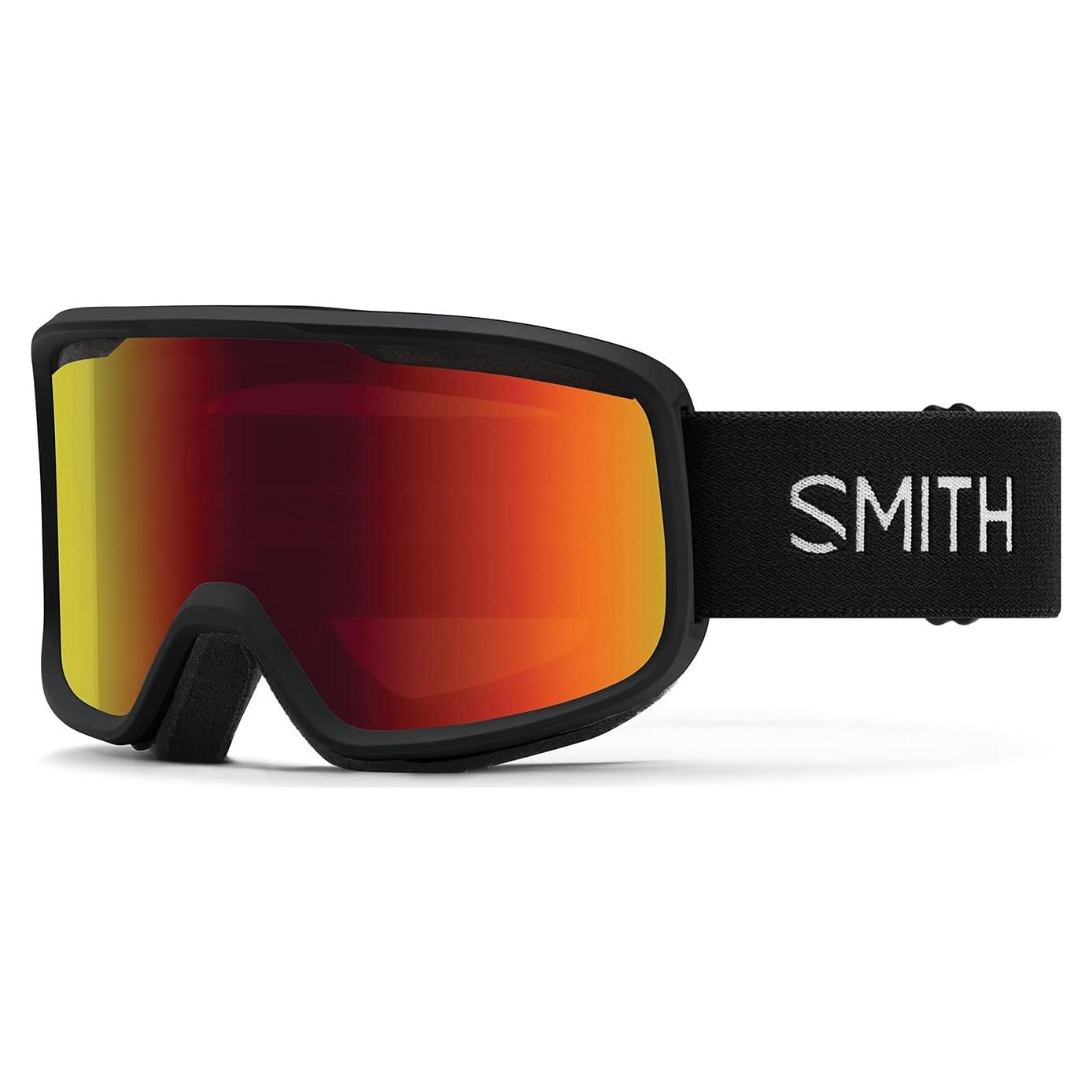 Gafas de Nieve Smith Frontier Ajuste Asiático Negro/Rojo