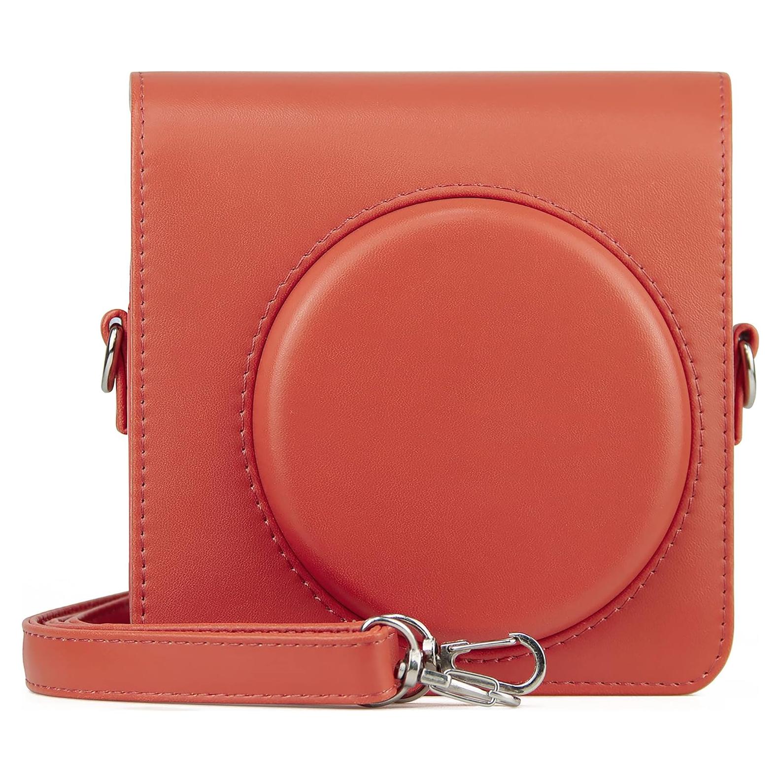 Funda de Cámara Instantánea SQ1 QUEEN3C Naranja Terracota