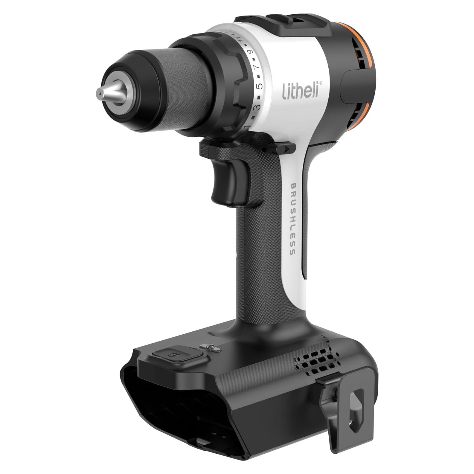 Taladro Inalámbrico Litheli U20, 20V, 2 Velocidades, 530 Nm