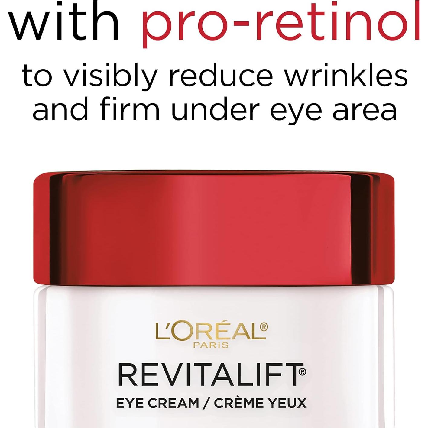 Crema para Ojos Revitalift L'Oreal 14.17 g Antiarrugas