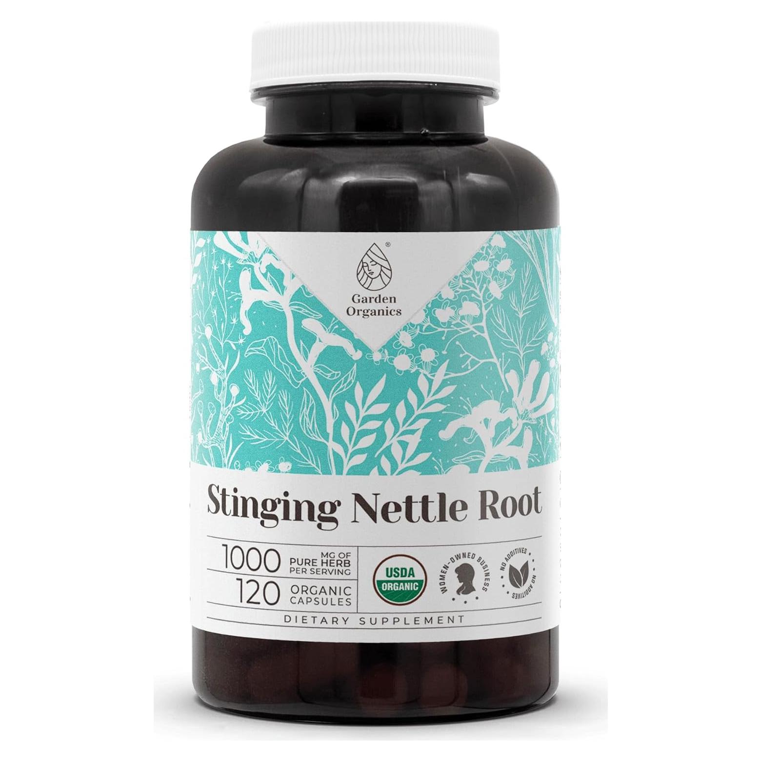Raíz de Ortiga Punzante Orgánica Garden Organics 120 Cápsulas