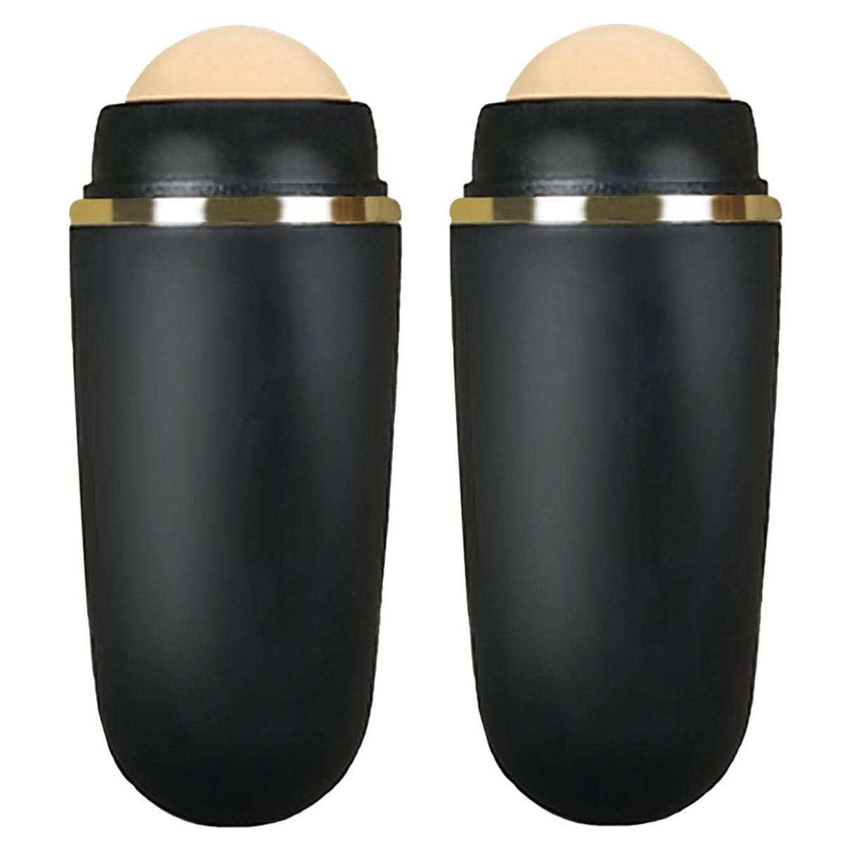 Set 2 Rodillos Faciales Volcánicos Absorbentes de Aceite Ngup Ray