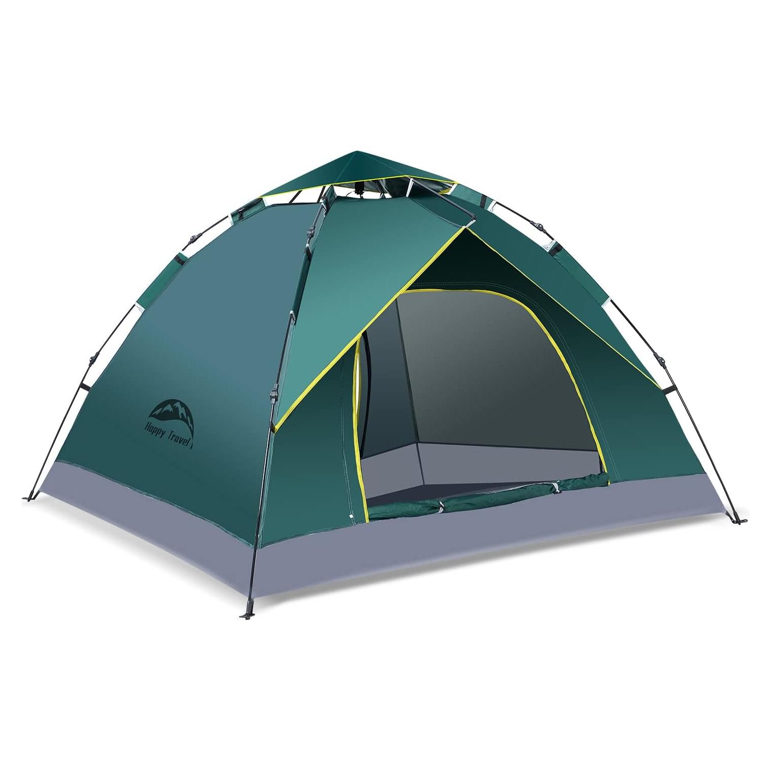 Carpa de Camping Happy Travel Pop Up 3-4 Personas Impermeable