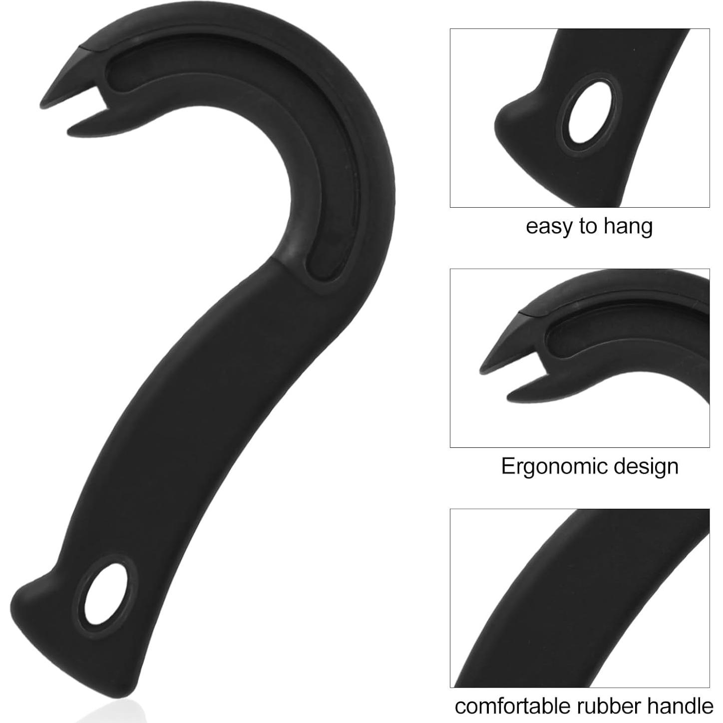 Abre Latas Ergonomico BOXOB Negro - Herramienta Manual Antideslizante