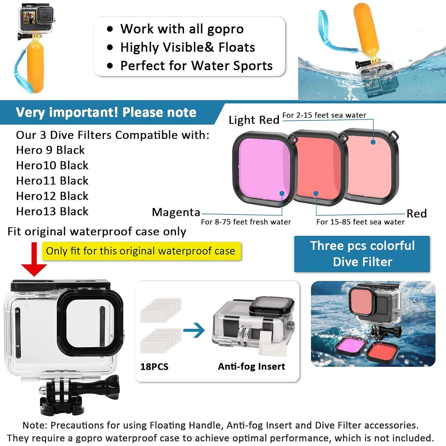 Kit de Accesorios para Cámara de Acción ChromLives 60 en 1