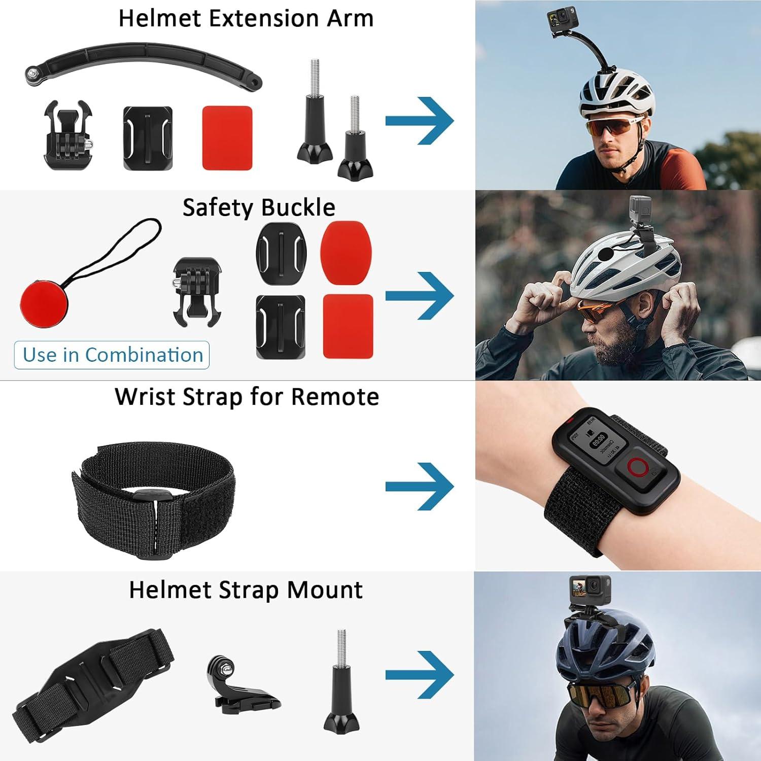 Kit de Accesorios para Cámara de Acción ChromLives 60 en 1