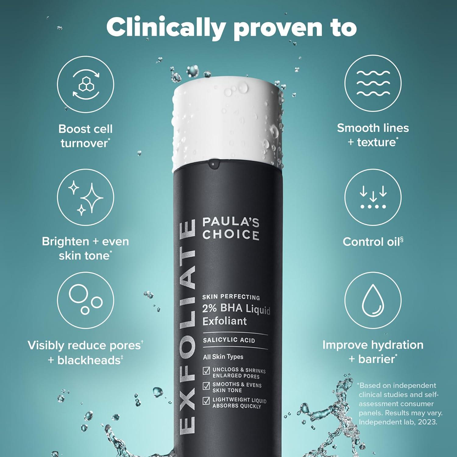 Exfoliante Facial Paula's Choice 2% BHA 113g Puntos Negros