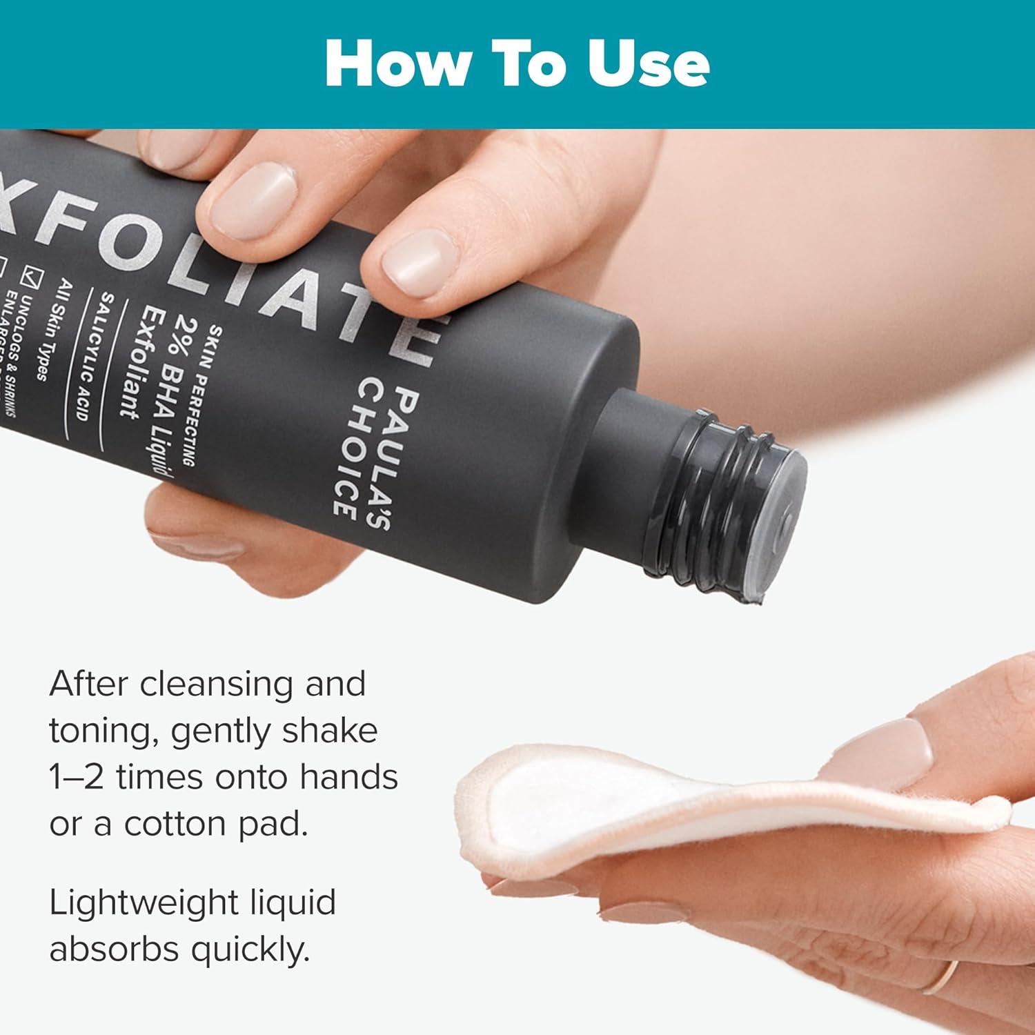 Exfoliante Facial Paula's Choice 2% BHA 113g Puntos Negros