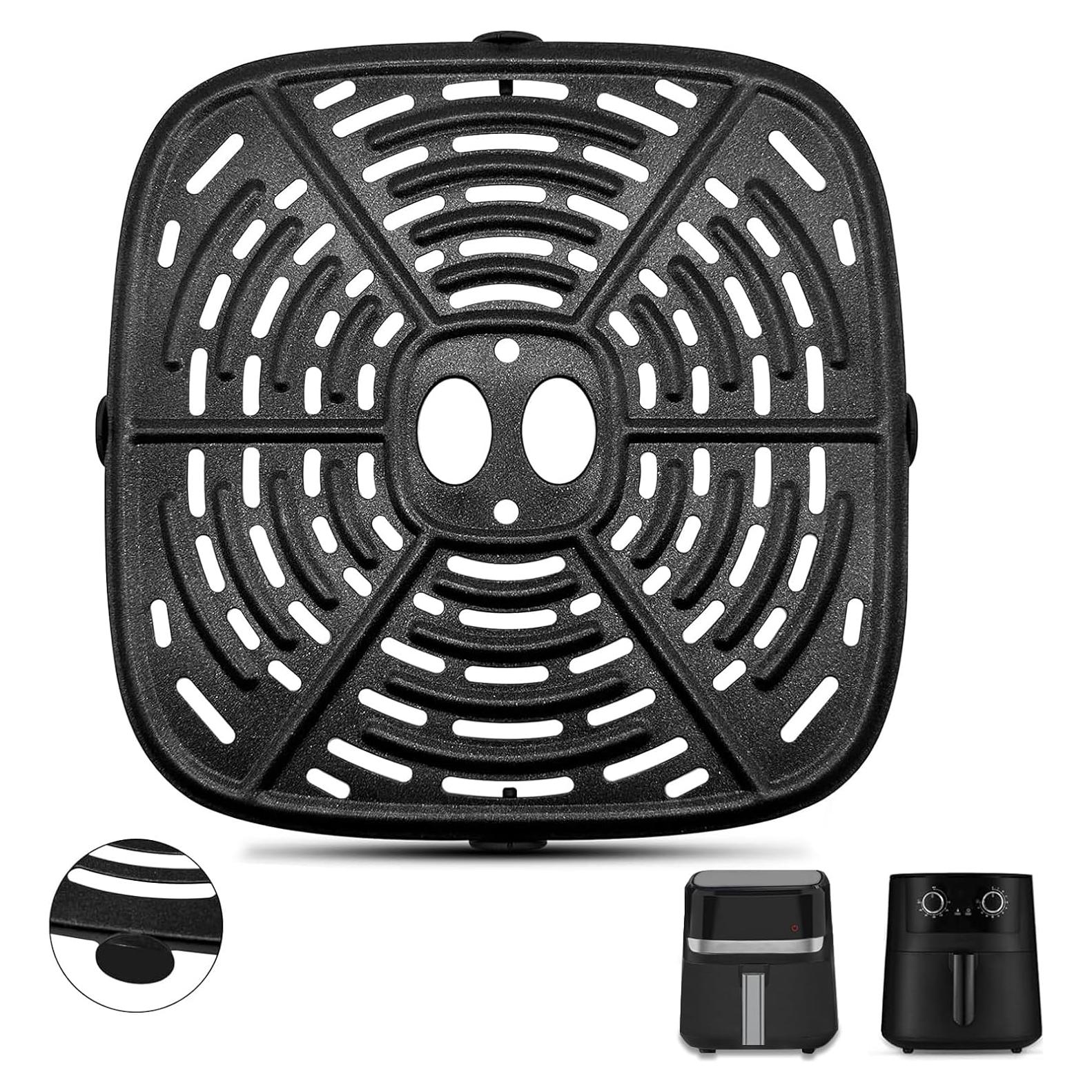 Plato de Parrilla Crisper Goodtechnical 20.5 cm para Freidora de Aire