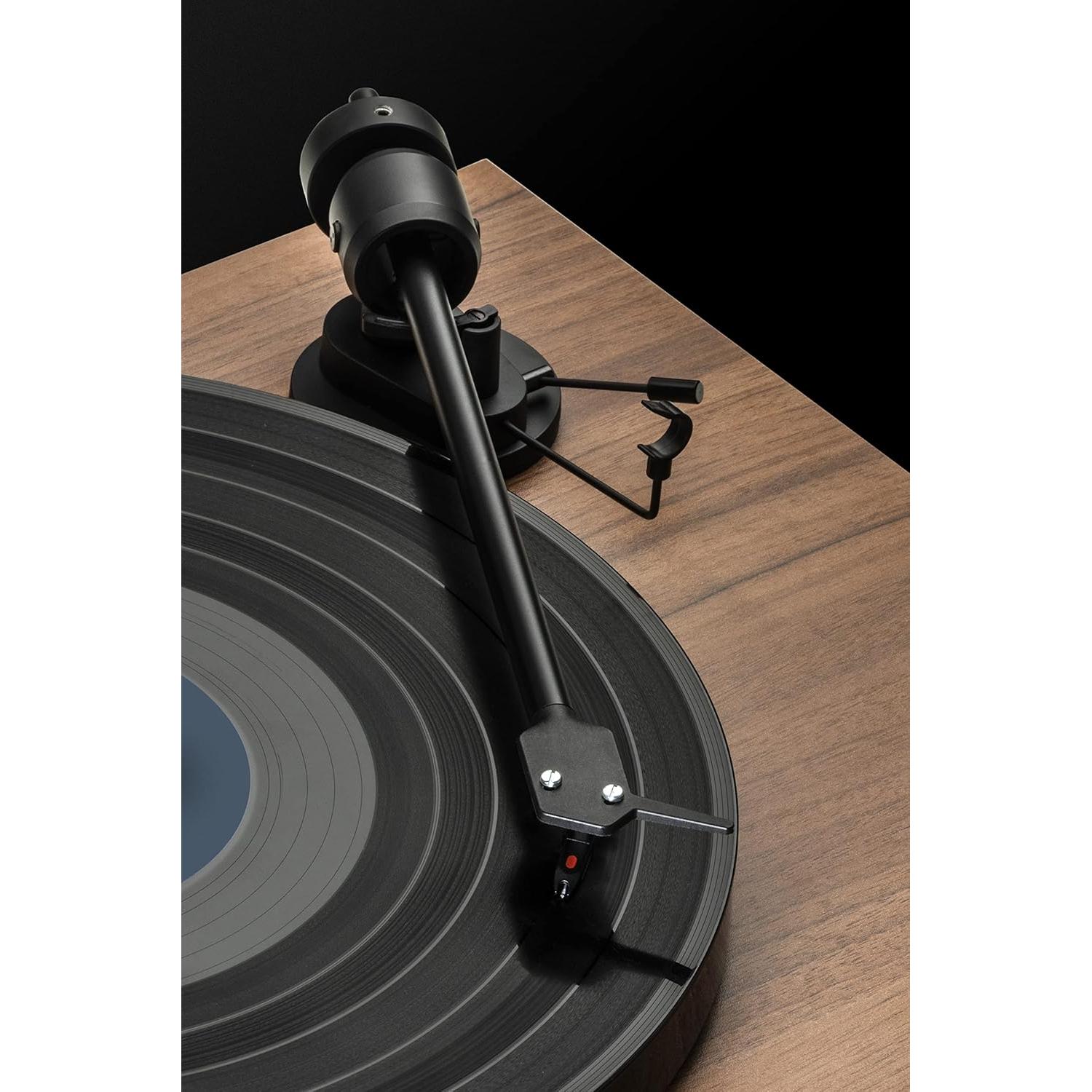 Tocadiscos Pro-Ject E1 Negro con Etapa de Phono Incorporada