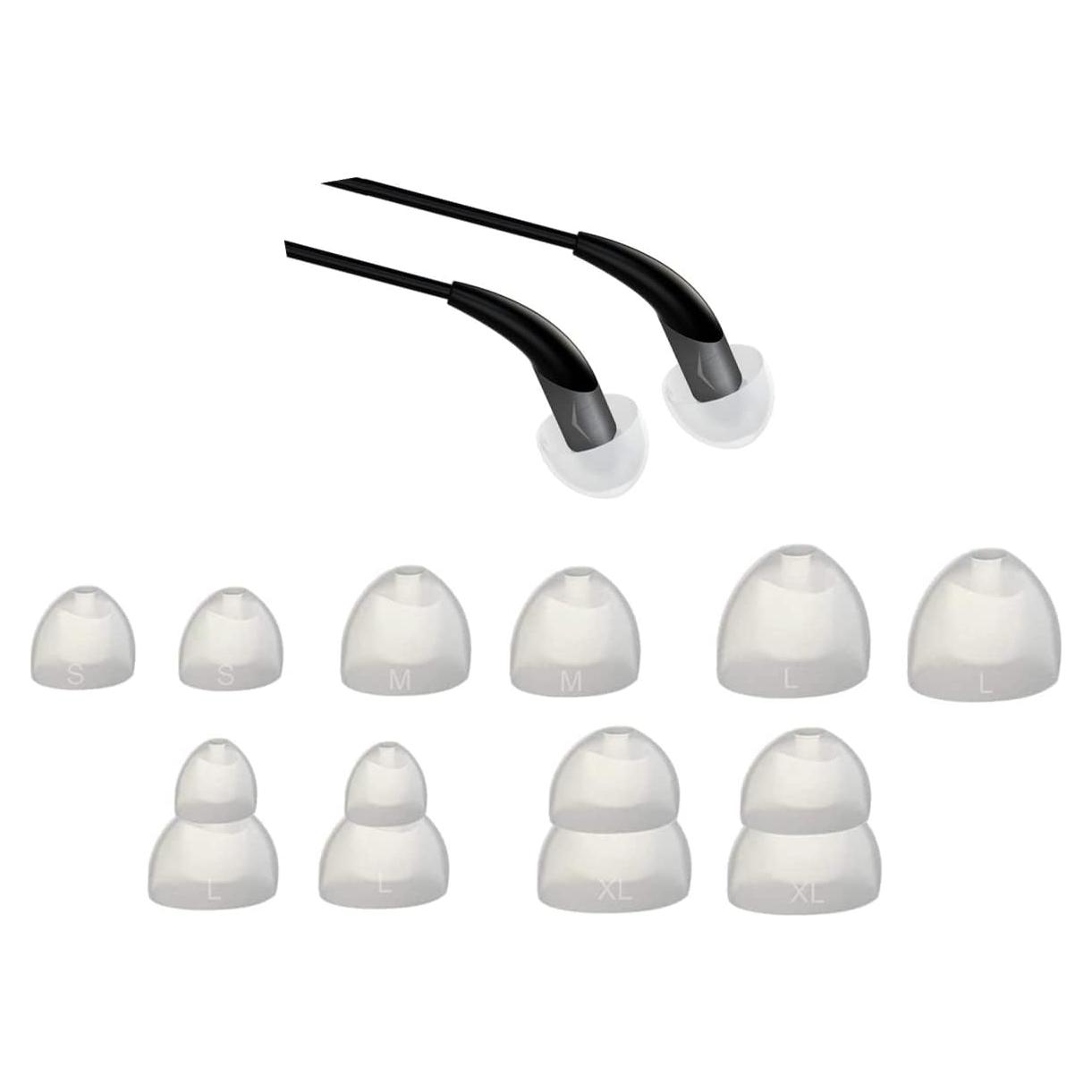 Puntas de oído Zotech para auriculares Klipsch - 5 pares de silicona