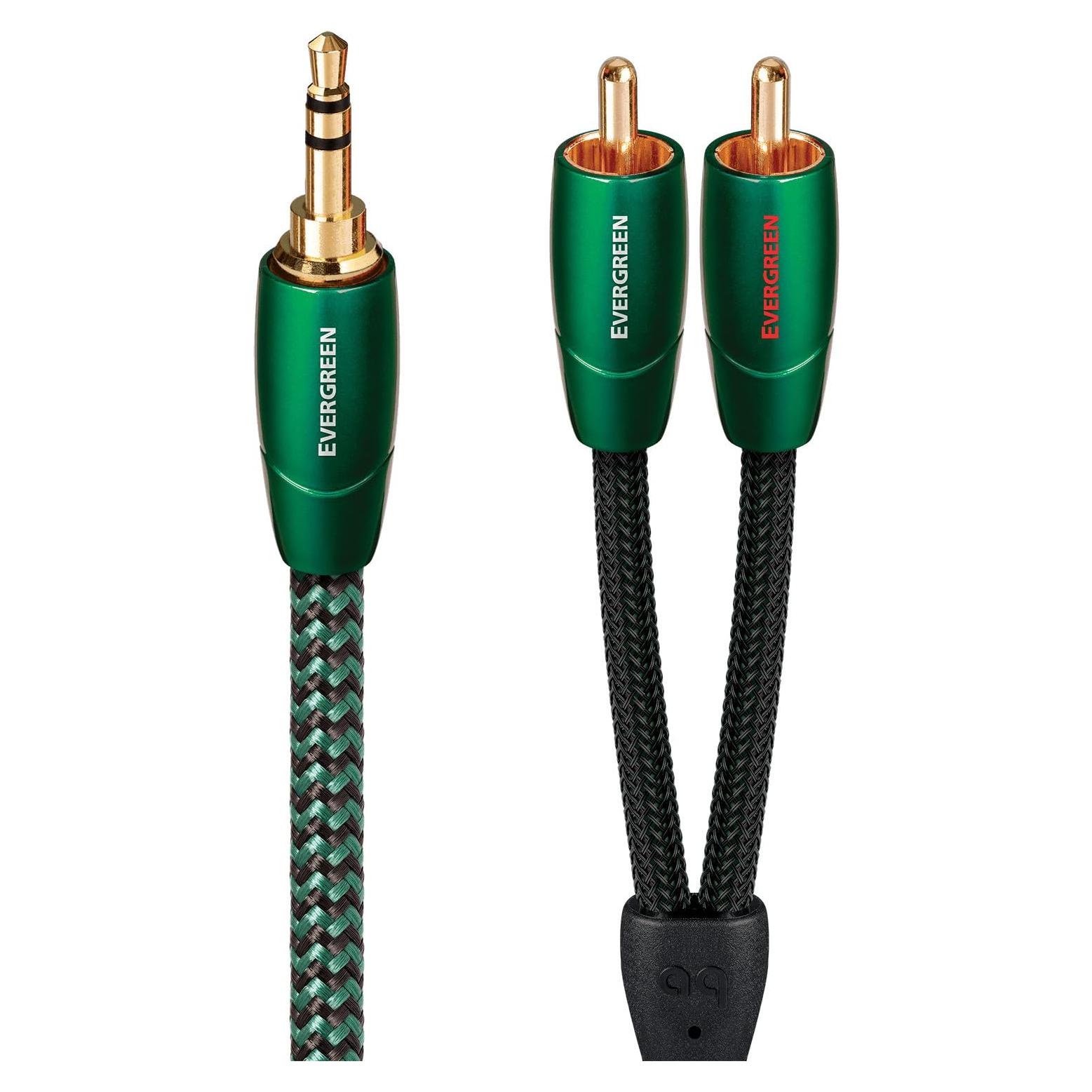 Cable de Conexión Estéreo AudioQuest Evergreen 1.5 m RCA