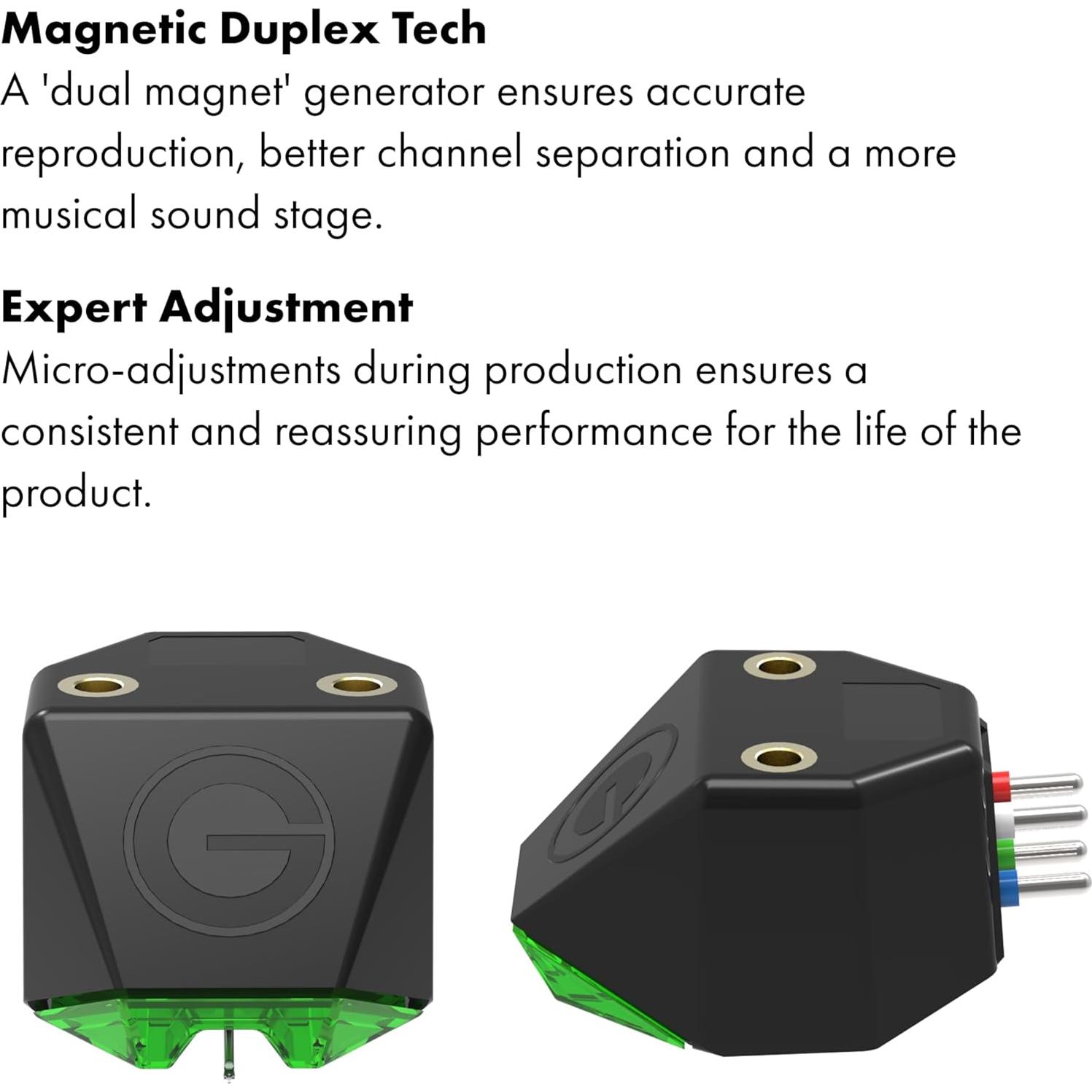 Cartucho de imán Goldring E2 para tocadiscos - Aguja esférica