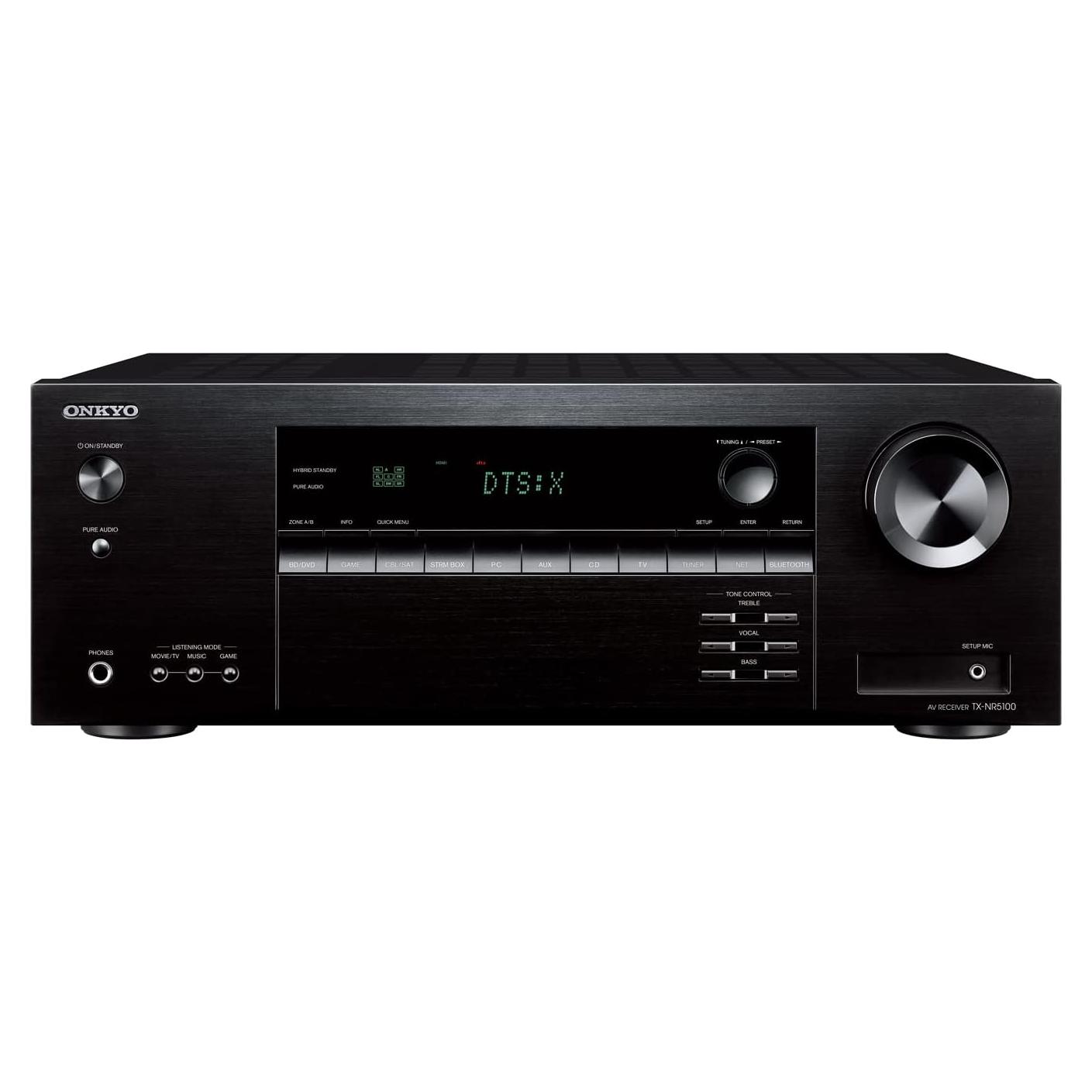 Receptor AV Onkyo TX-NR5100 7.2 Canales 150W 8K HDMI 2.1