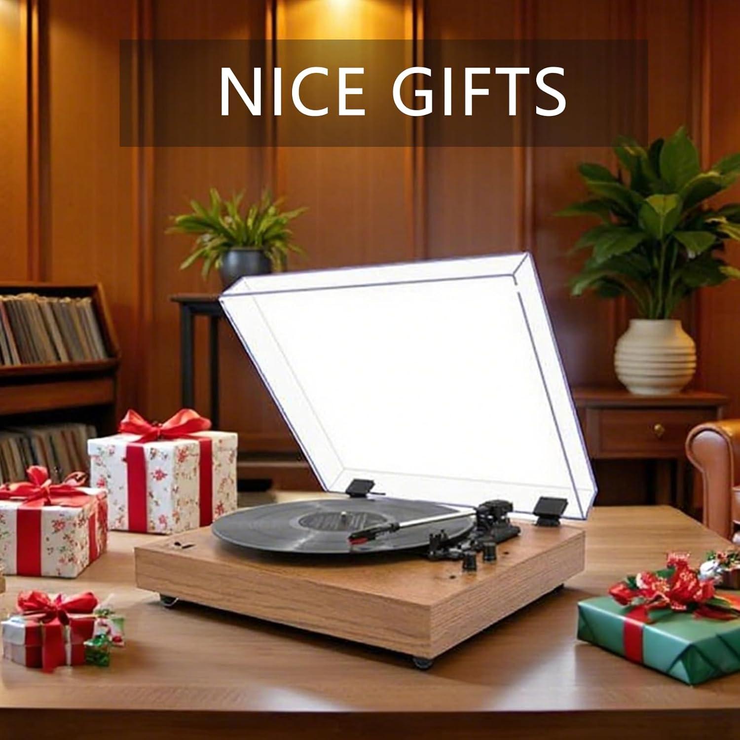 Reproductor de Vinilo Inalámbrico M Music Public Kingdom 3 Velocidades