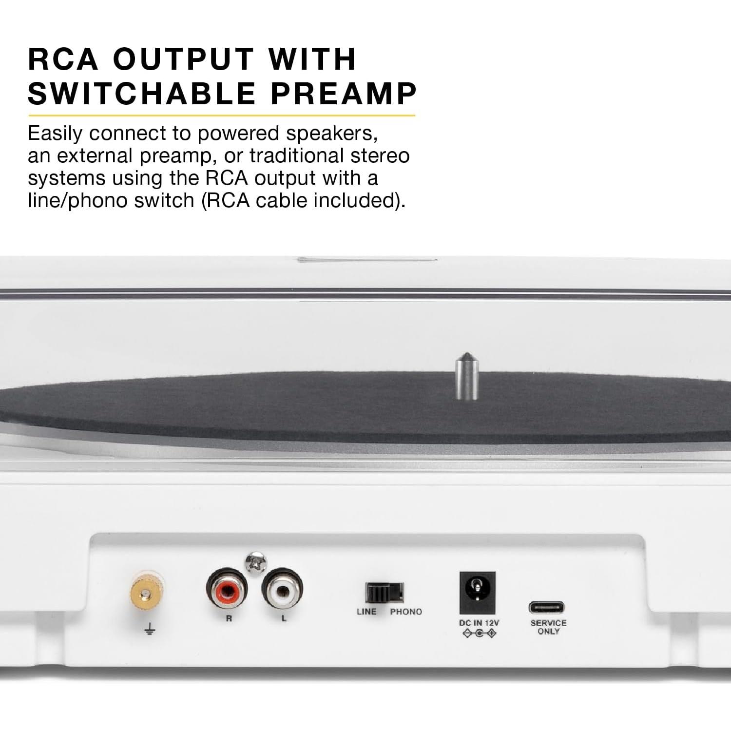 Tocadiscos Automático Victrola VPT-800 Verde Bluetooth 2 Velocidades