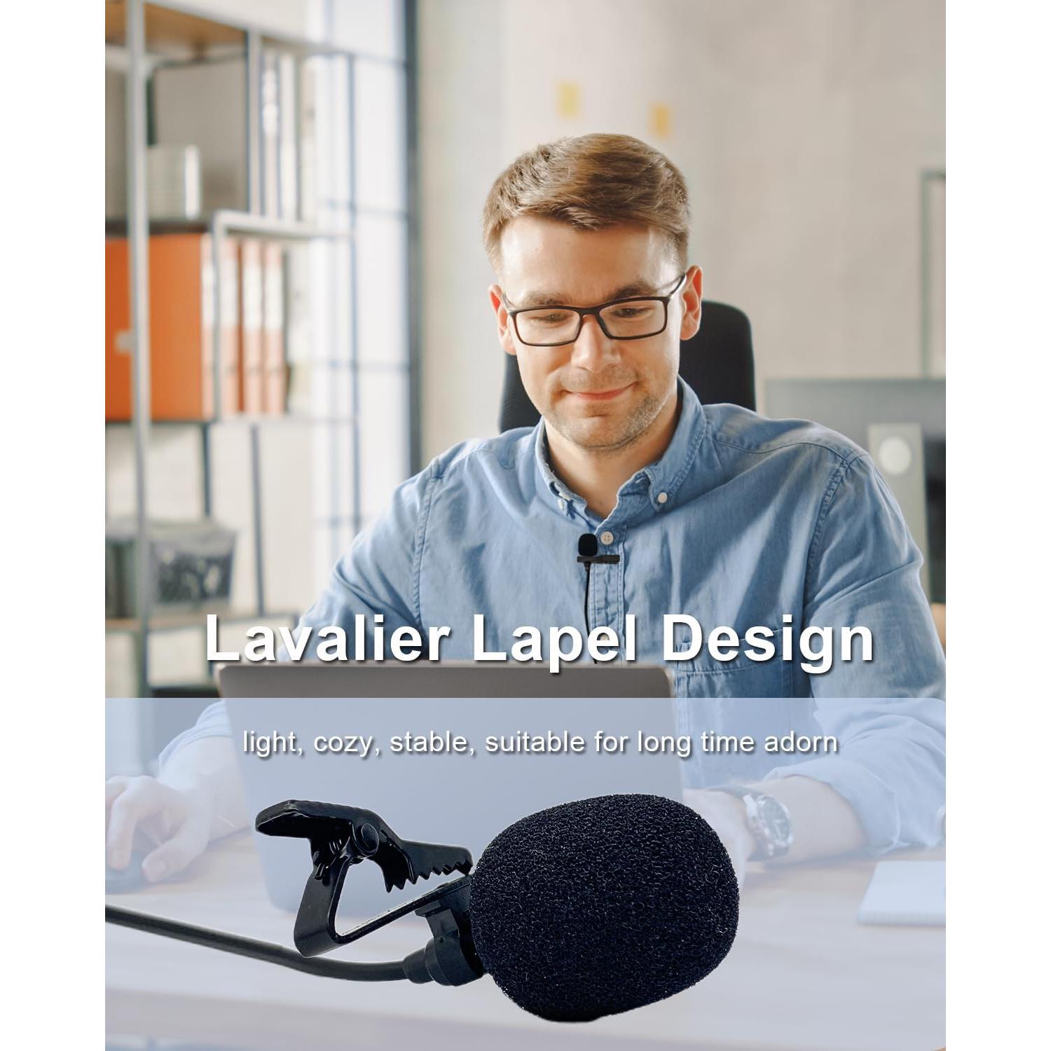 Micrófono Lavalier Audio-Technica Hirose 4 Pines Unidireccional