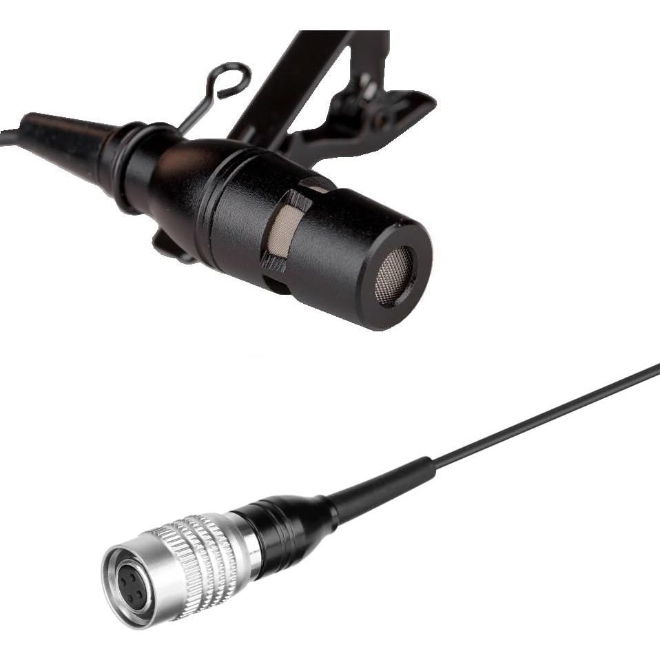 Micrófono Lavalier Genérico Audio-Technica 4 Pines Negro