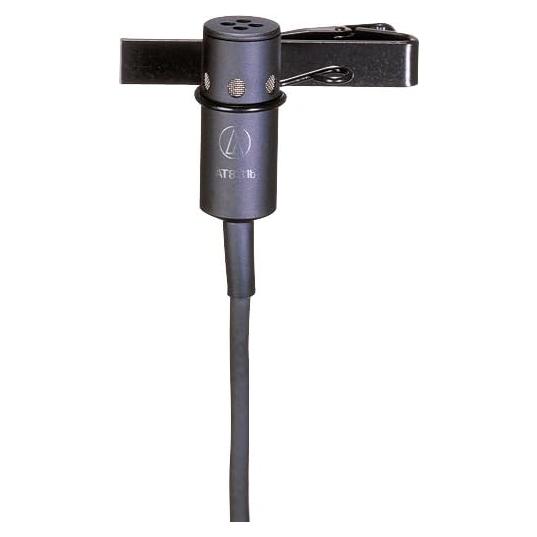 Micrófono Lavalier Cardioide Audio-Technica AT831C 1.8m