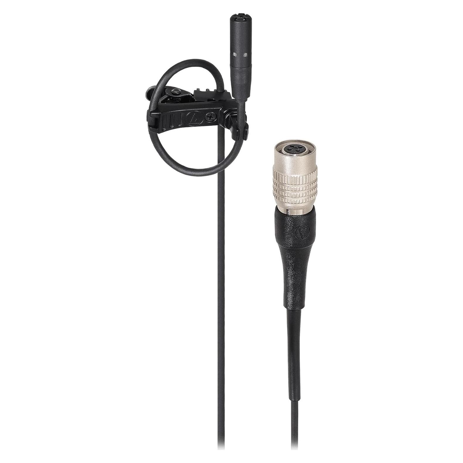 Micrófono Lavalier Cardioide Audio-Technica BP898CW Inalámbrico
