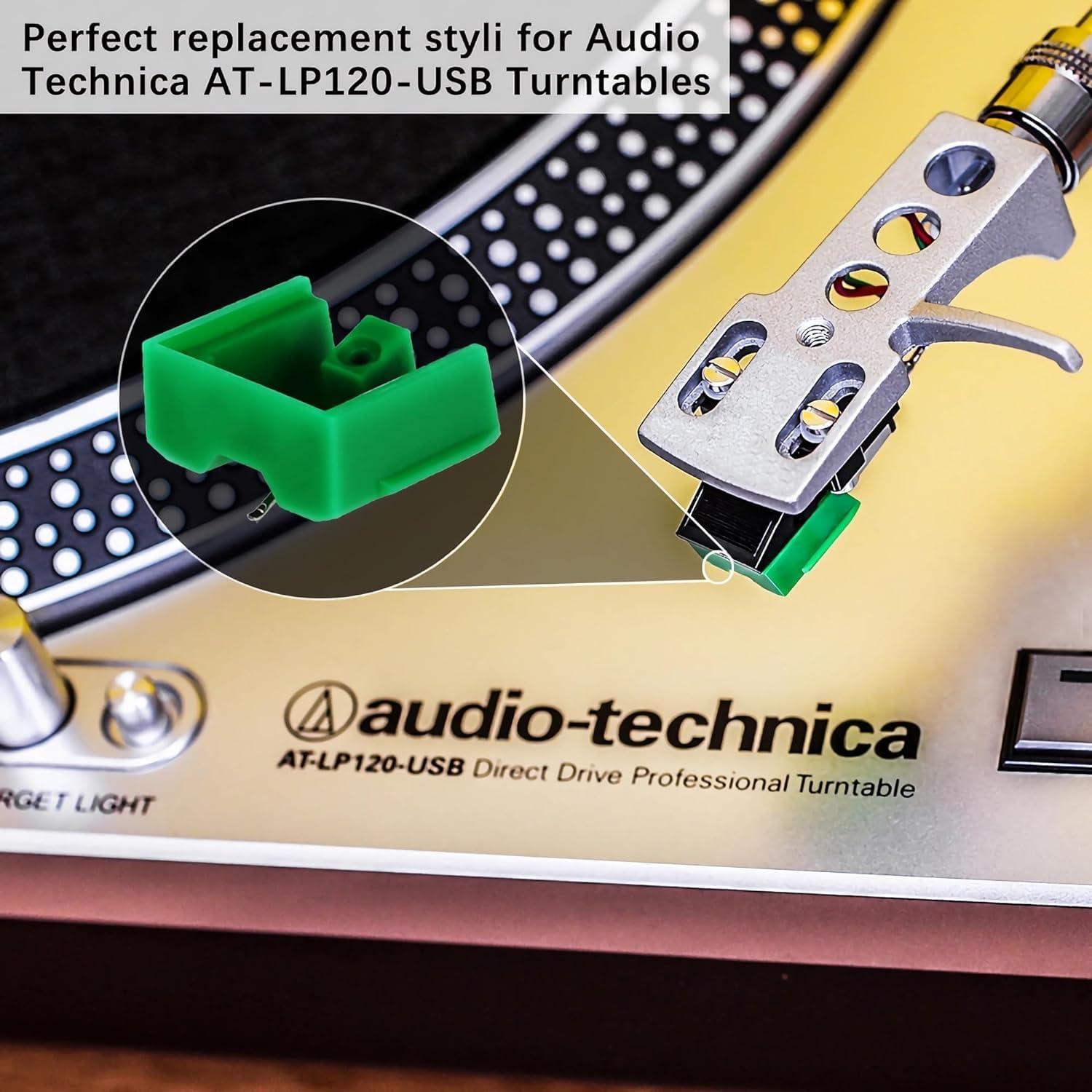 Aguja de Reemplazo ATN95E Zentect para Tocadiscos Audio-Technica