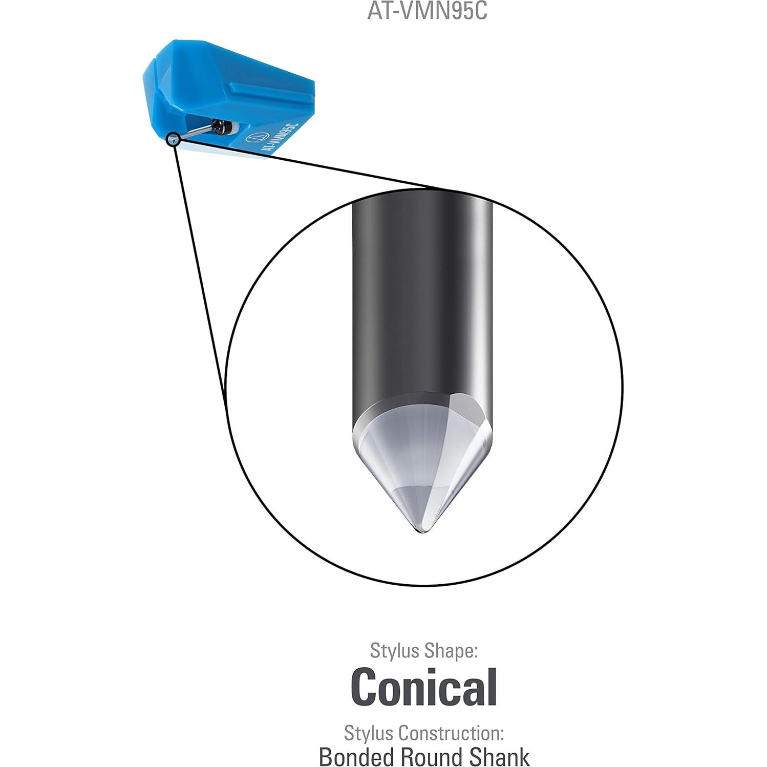 Estilos de Reemplazo Audio-Technica AT-VMN95E y AT-VMN95C