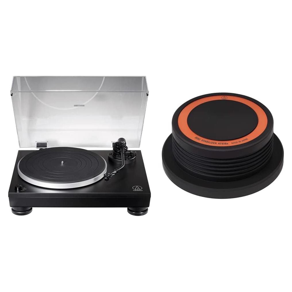 Giradiscos Manual Audio-Technica AT-LP5X + Estabilizador AT618A