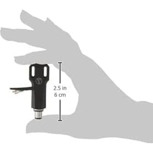 Cabezal Universal Audio-Technica AT-HS6BK para Tocadiscos