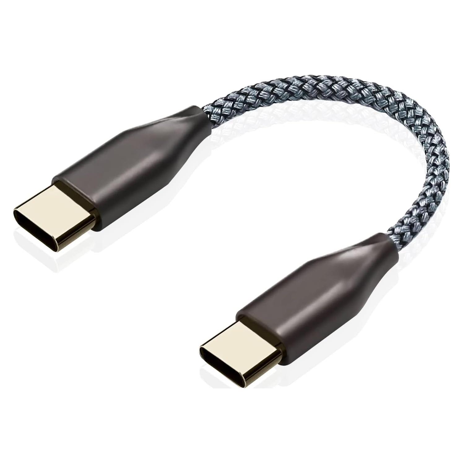 Cable DAC/OTG Tipo C okcsc C2 para Auriculares - 12 cm