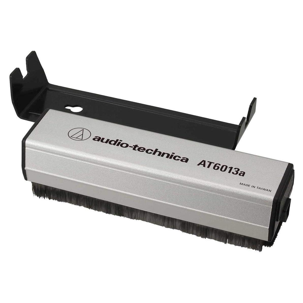 Limpiador de discos Audio-Technica AT6013a con cepillos de carbono