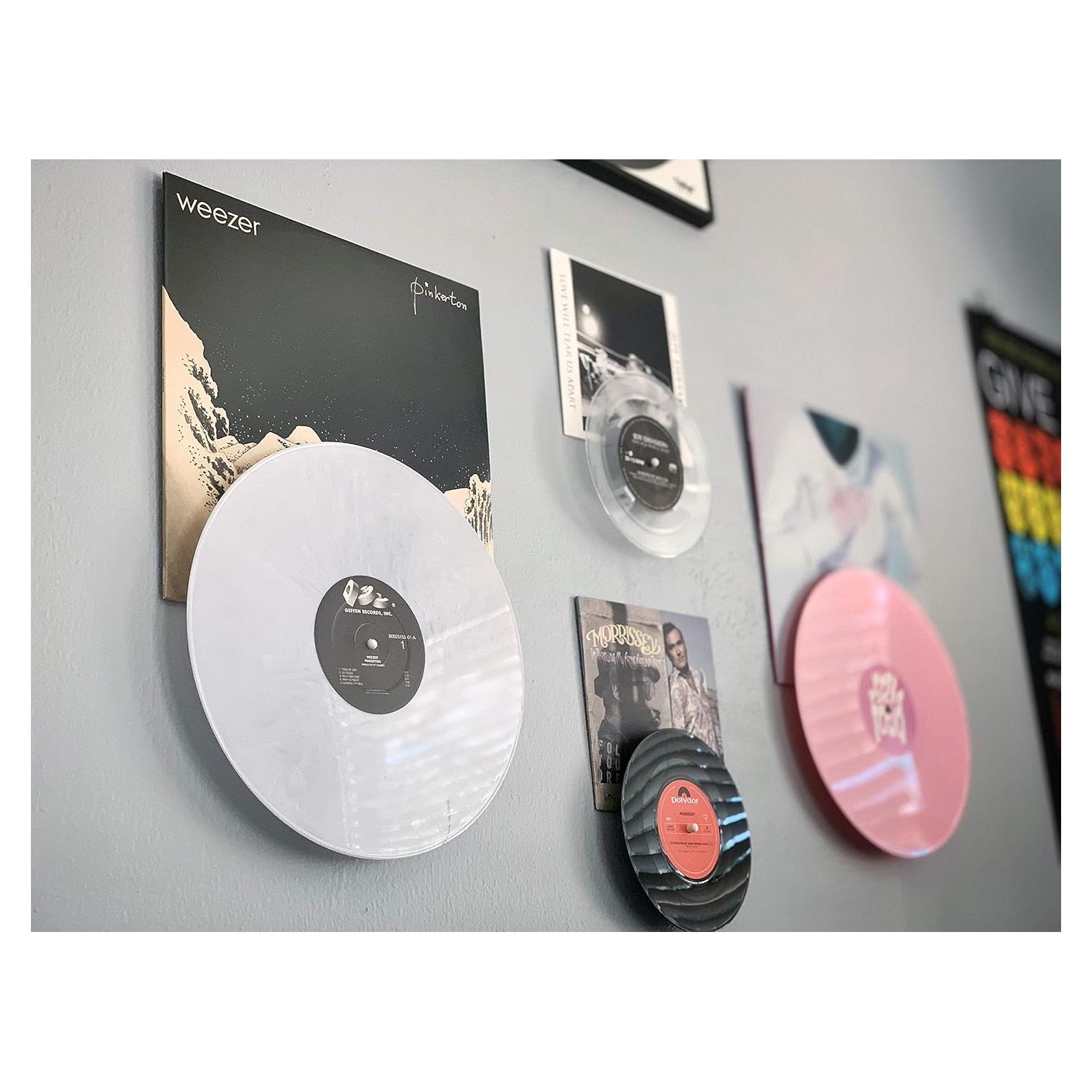 Exhibidor de Discos de Vinilo Record Props - Soporte de Mesa y Pared