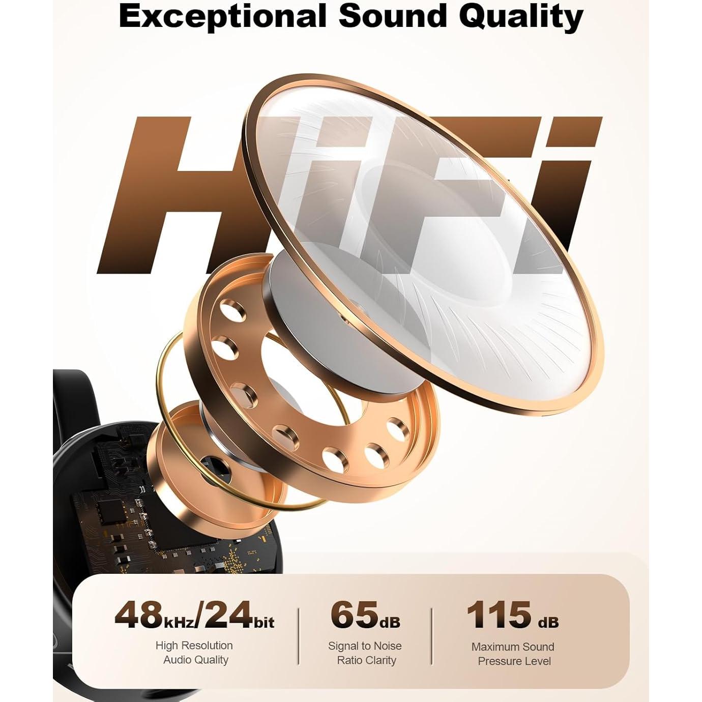 Micrófono Mini Inalámbrico Rythflo Lavalier 50H 70m Gris