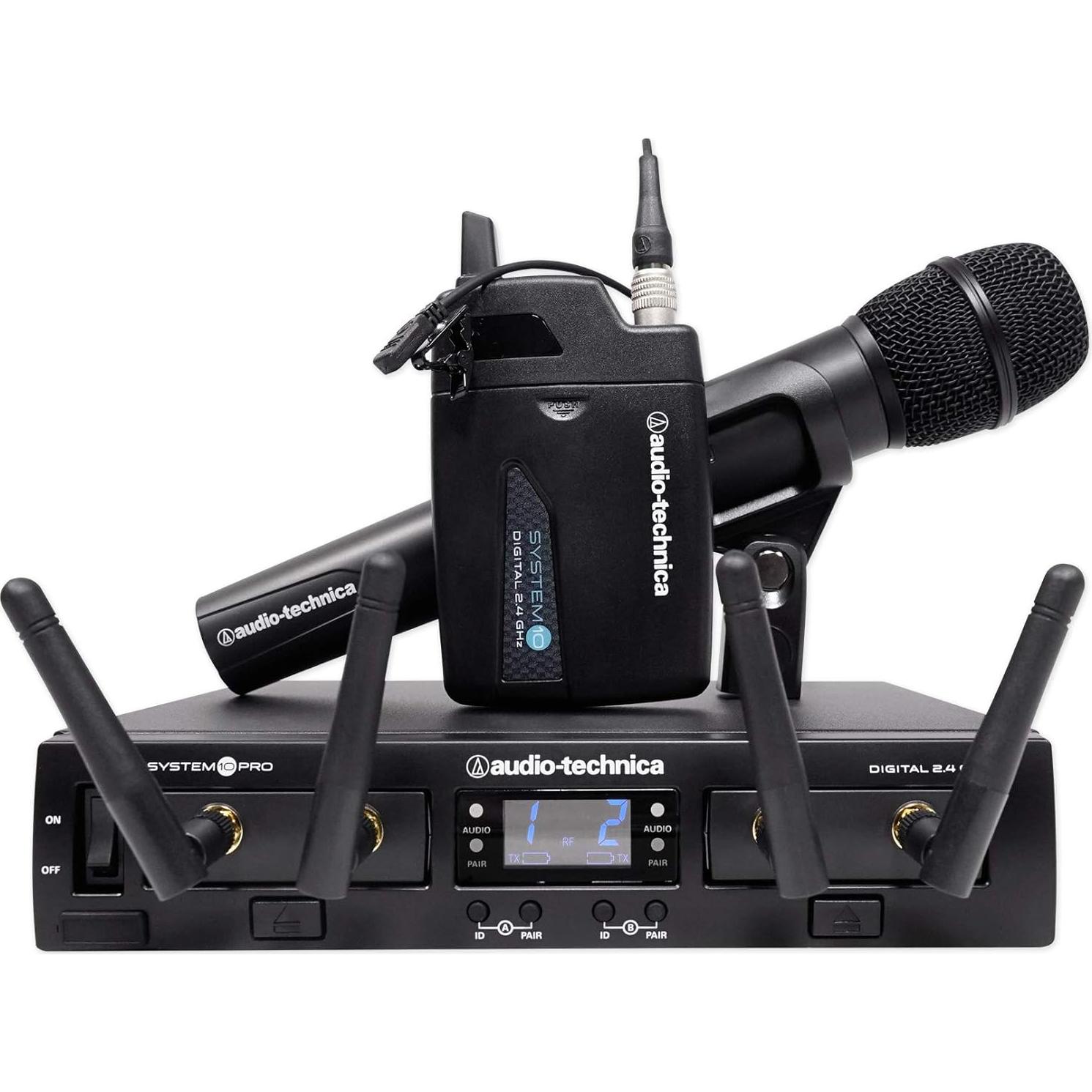 Micrófonos Inalámbricos Audio Technica ATW-1312/L 10 Canales