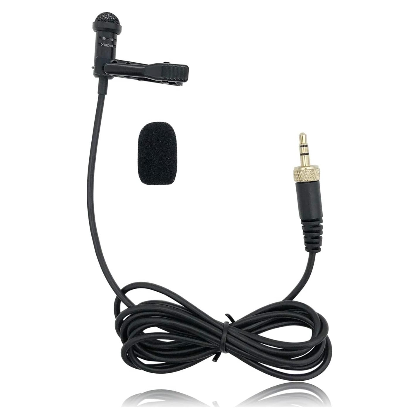 Micrófono Lavalier Omnidireccional PDEEY 3.5mm TRS