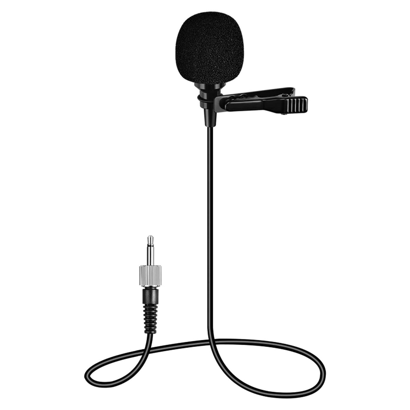 Micrófono de Solapa Hotec H-U05/H-U25 3.5mm Unidireccional