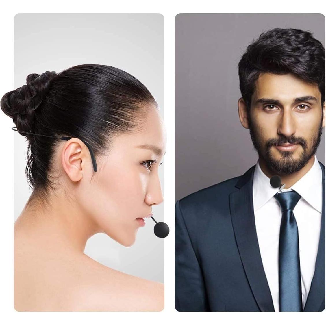 Micrófono de Solapa Hotec H-U05/H-U25 3.5mm Unidireccional