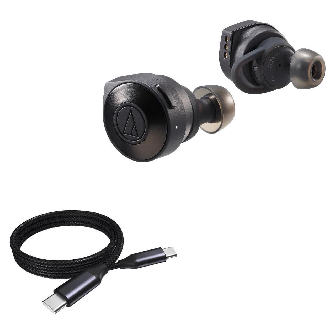 Cable USB-C BoxWave DirectSync PD 0.91m 100W Trenzado Negro