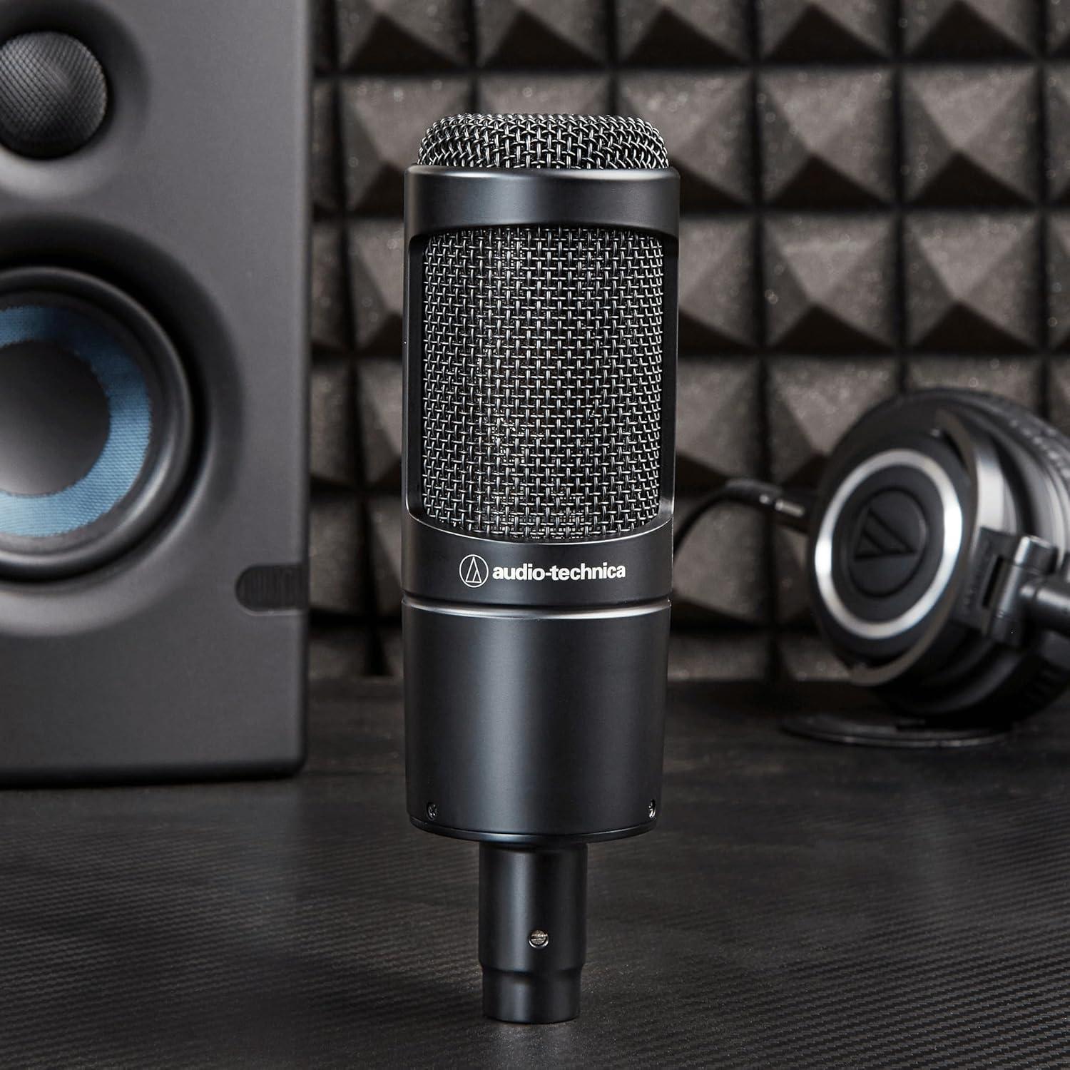 Micrófono de condensador Audio-Technica AT2035 cardioide 0.94 kg