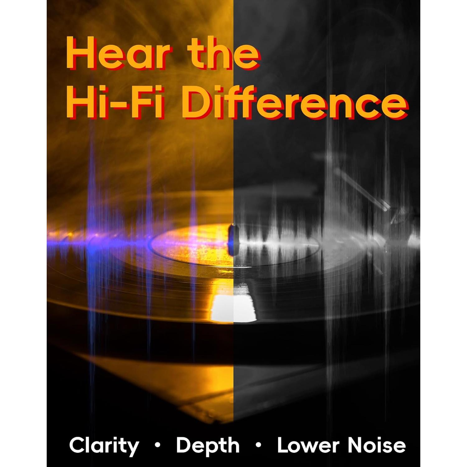 Paquete de 4 Agujas de Repuesto para Tocadiscos Rubí